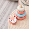STACKABLE WOODEN TOY - FOX